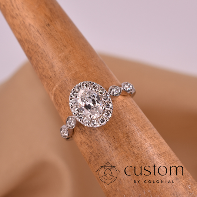 An Inspired Custom Engagement Ring